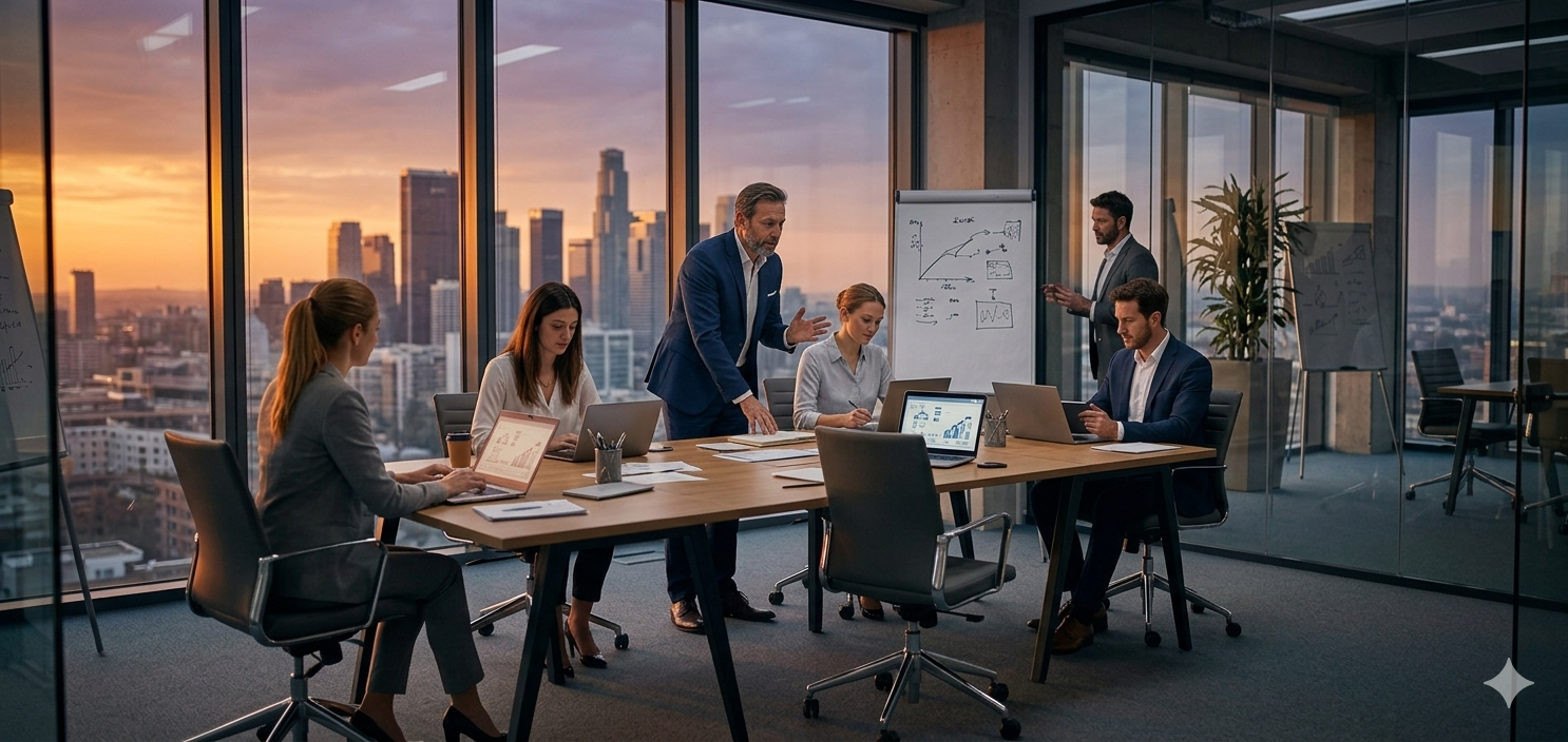Office teamwork